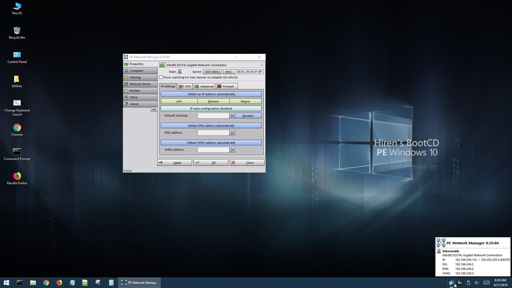 Hiren Boot CD - Screenshots