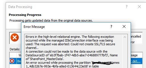 Could not create SSL/TLS secure channel.
HTTPS SSL/TLS Error